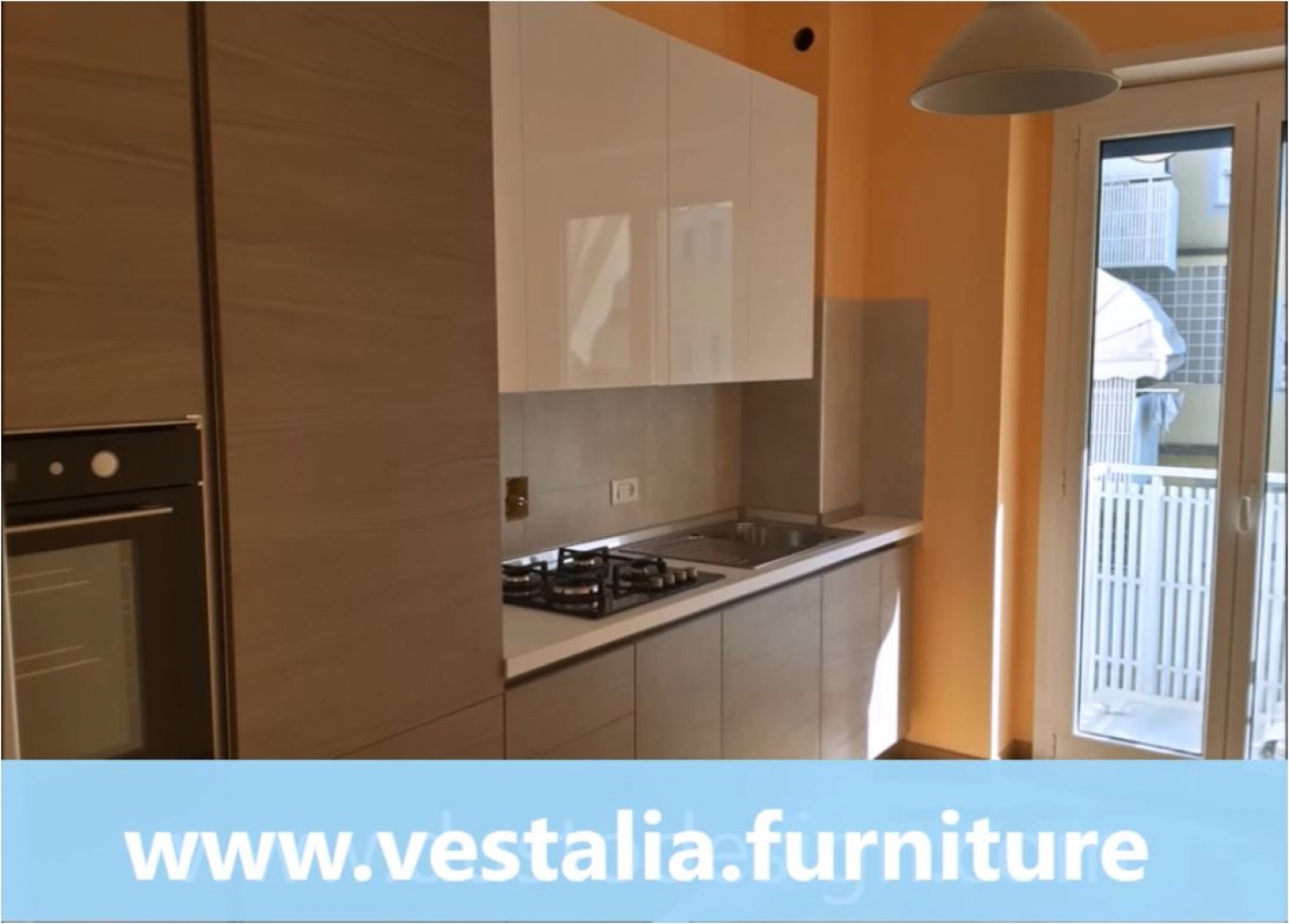 Cucina VESTALIA mod Jessica Laccata Lucida con Ristrutturazione