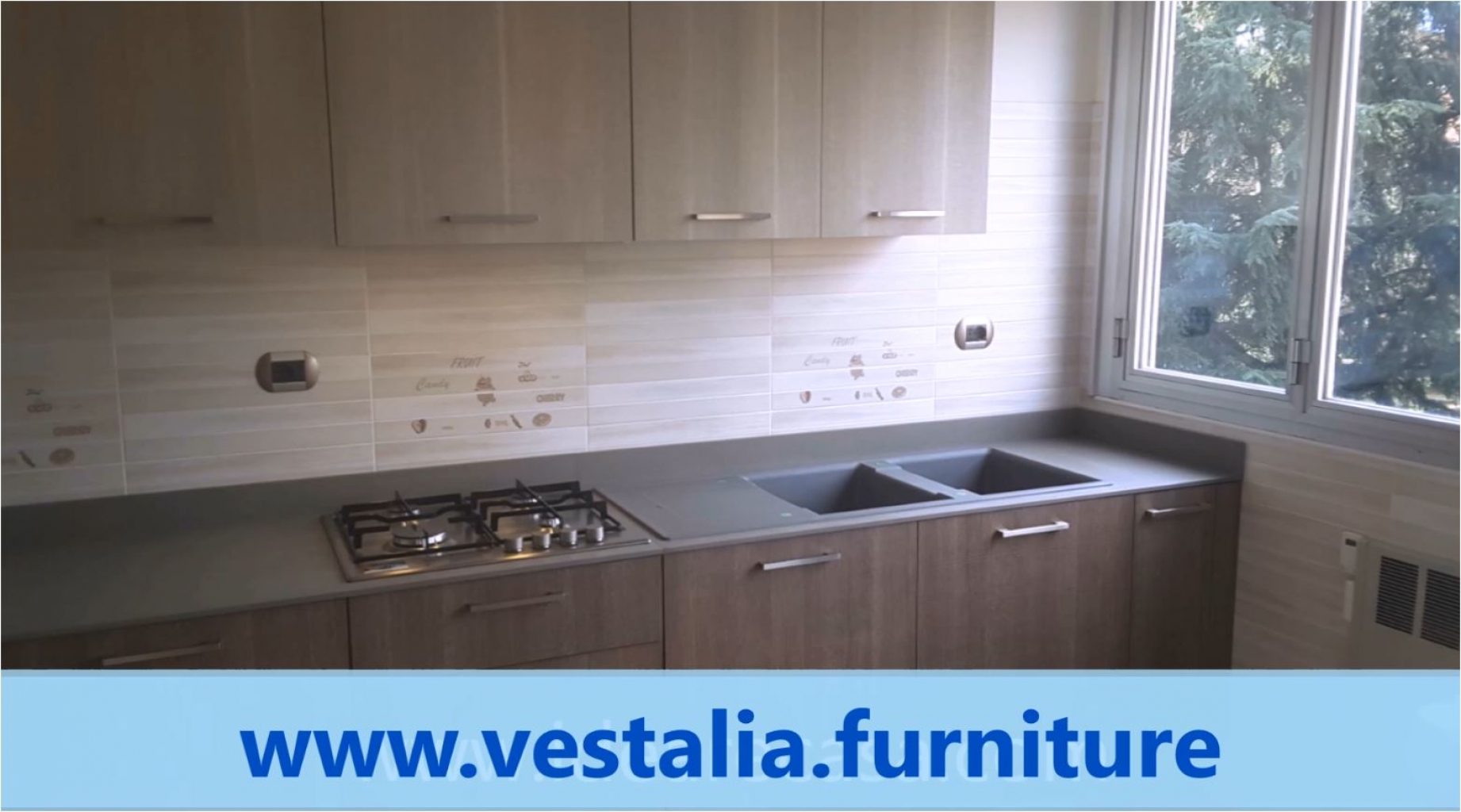 Cucina VESTALIA mod. Janette con Top in Neolith