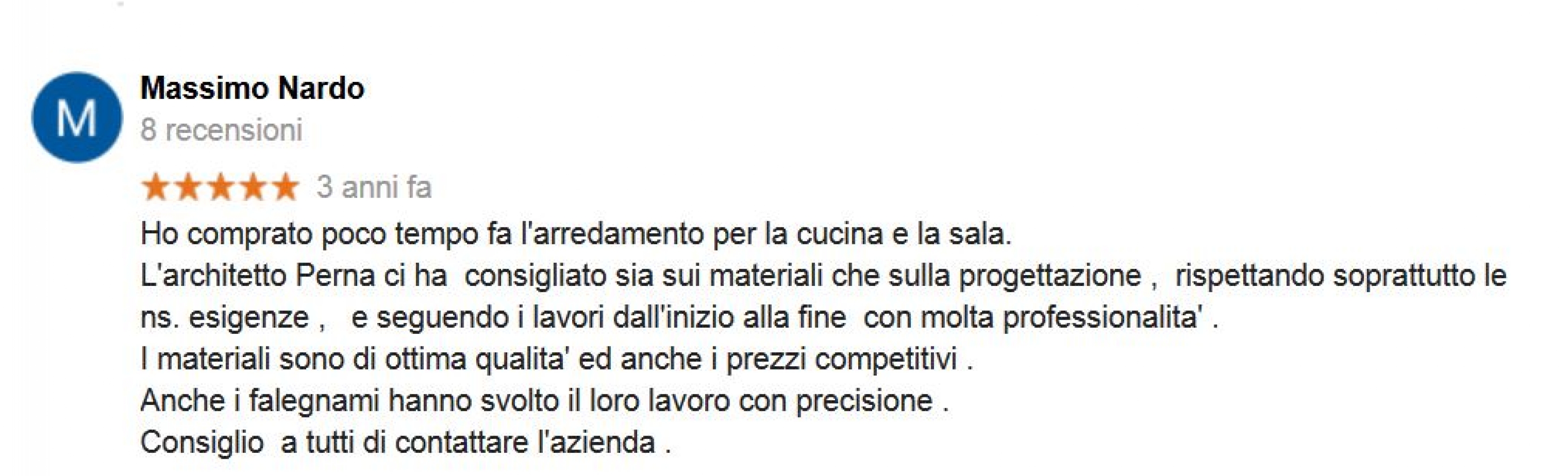 Recensione sig.Nardo 