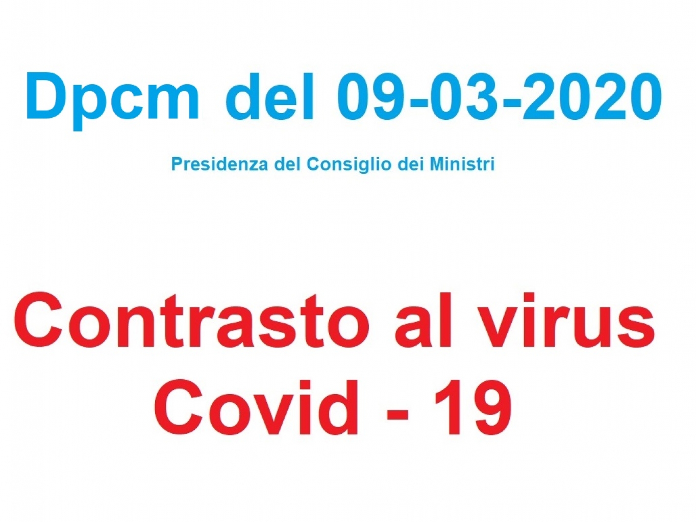 Covid-19 contrasto al Corona Virus