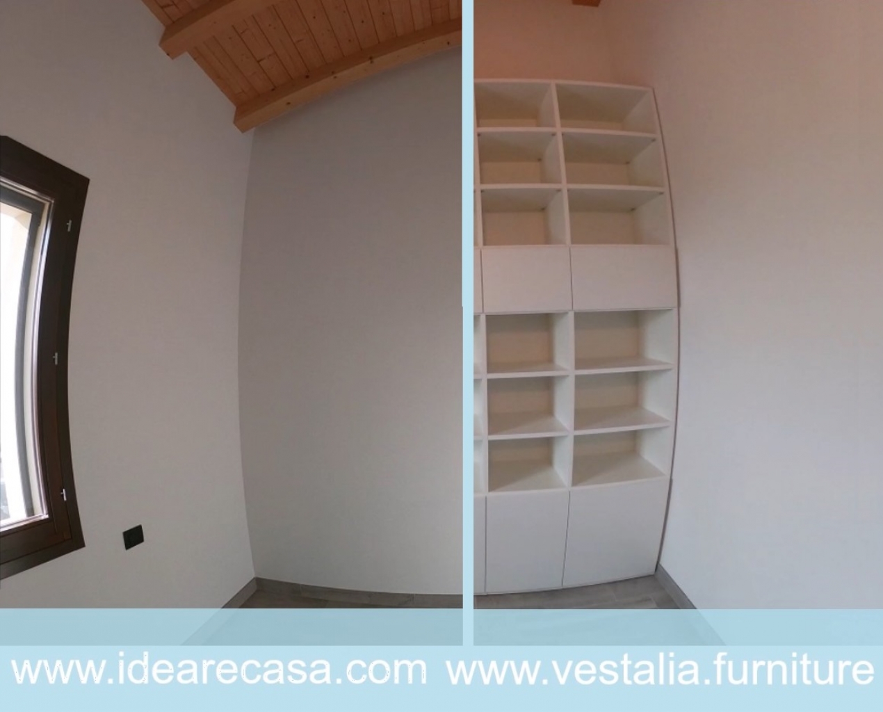 Libreria VESTALIA h. 292 cm.