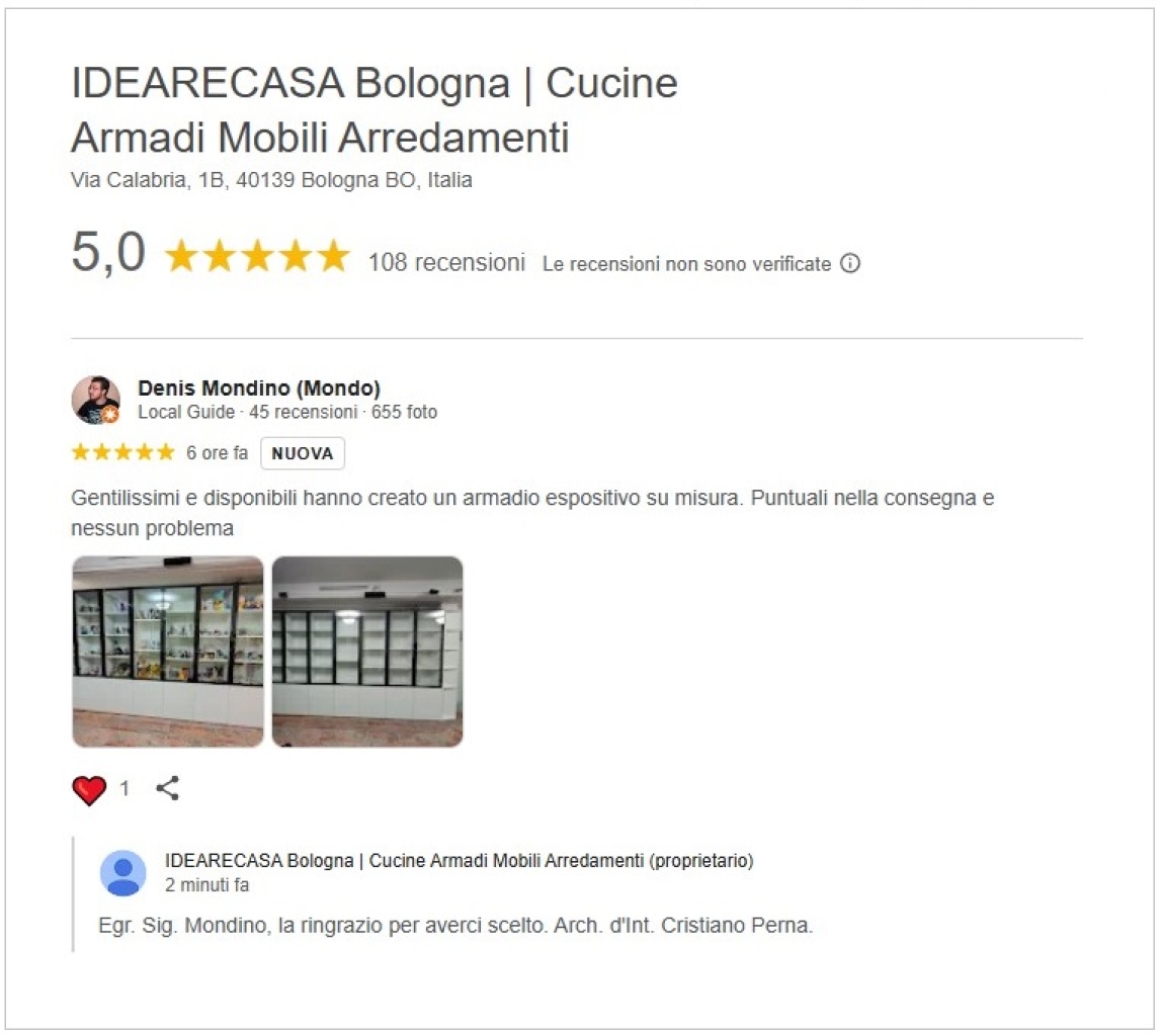 Recensione del sig. Mondino di Bologna