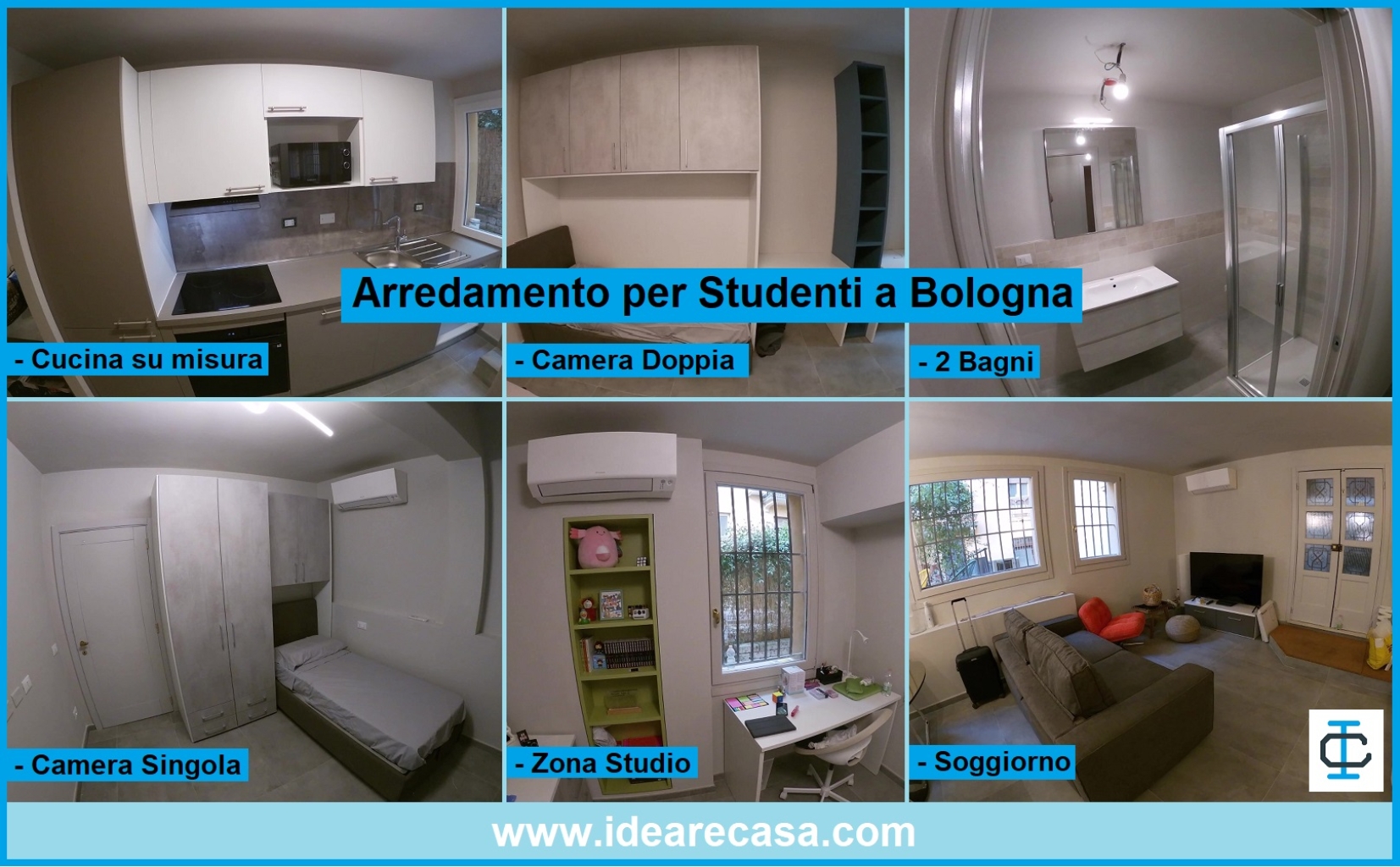 Furnishings for students in Bologna