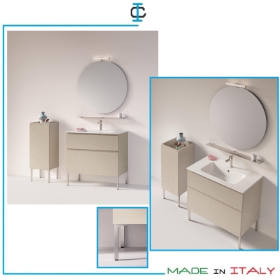 Mobile Bagno con piedi