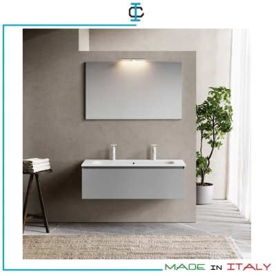 Bagno con lavabo a 2 miscelatori